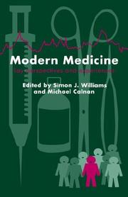 Cover of: Modern Medicine by Simon Williams