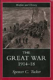 Cover of: The Great War, 1914-1918 (Warfare & History) by Spencer Tucker