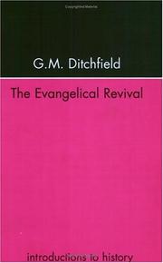 Cover of: Evangelical Revival (Introductions to History) by G. Ditchfield