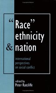 Cover of: Race, Ethnicity And Nation by P. Ratcliffe, P. Ratcliffe