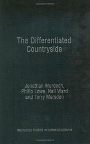 Cover of: The differentiated countryside