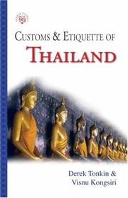 Cover of: Customs & Etiquette Of Thailand (Simple Guides Customs and Etiquette) | Derek Tonkin