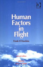 Cover of: Human Factors in Flight by Frank H. Hawkins