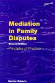 Cover of: Mediation in family disputes: principles of practice