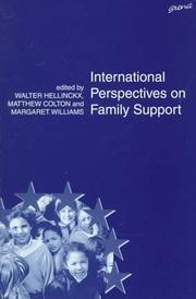 Cover of: International perspectives on family support