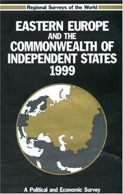 Eastern Europe and the Commonwealth of Independent States 1999 (Eastern Europe and the Commonwealth of Independent States) by 1999 4th