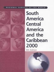 Cover of: South America, Central America and the Caribbean 2000 by 8th/Ed, 8th/Ed