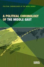 Cover of: Chronology of the Middle East