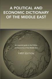 A political and economic dictionary of the Middle East by David Seddon