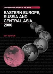 Cover of: Eastern Europe, Russia and Central Asia 2006 (Regional Surveys of the World) by 