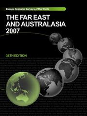 Cover of: The Far East and Australasia 2007 (Far East and Australasia)