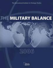 Cover of: The Military Balance 2006-2007 (Military Balance)