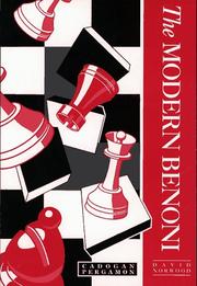 Cover of: The Modern Benoni (Cadogan Chess)