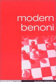 Cover of: Modern Benoni by Andrew Kinsman, Andrew Kinsman