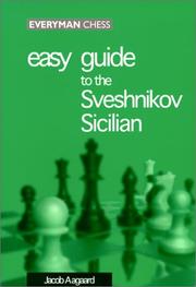 Cover of: Easy Guide to the Sveshnikov Sicilian (Easy Guide)