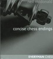 Cover of: Concise Chess Endings by Neil McDonald