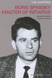 Cover of: The Masters: Boris Spassky Master of Initiative (Masters (Everyman Chess))
