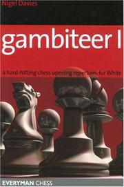 Cover of: Gambiteer I by Nigel Davies