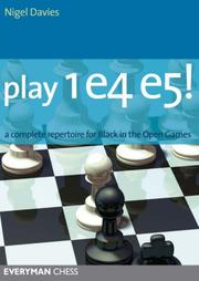 Cover of: CD Play 1 e4 e5!