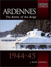 Cover of: ARDENNES | J Connell