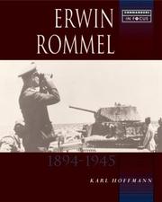 Cover of: ERWIN ROMMEL (Commanders in Focus) by Karl Hoffman