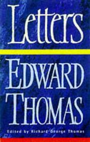 Letters to Helen by Thomas, Edward