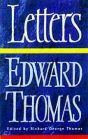 Cover of: Letters to Helen by Edward Thomas