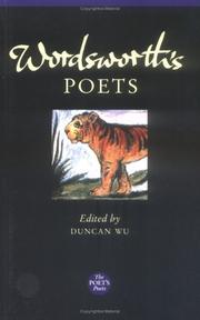 Cover of: Wordsworth's poets
