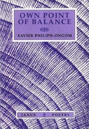 Cover of: Own point of balance | Xavier Philiph-Ongom