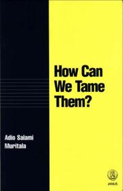 Cover of: How can we tame them?