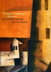 Cover of: The Busch-Reisinger Museum: Harvard University Art Museums