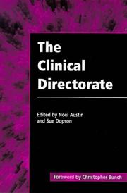 Cover of: The clinical directorate