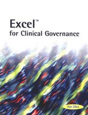 Cover of: Excel for Clinical Governance