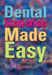 Cover of: Dental Statistics Made Easy