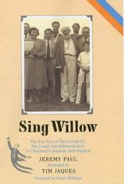 Cover of: Sing Willow