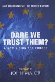 Cover of: Dare We Trust Them?