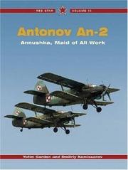 Cover of: Antonov An-2 by Yefim Gordon