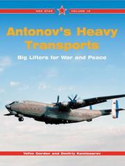 Cover of: Antonov's Heavy Transports by Yefim Gordon