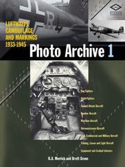 Cover of: Photo Archive (Luftwaffe Camouflage and Markings 1933-1945)