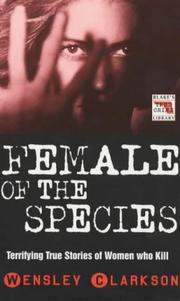 Cover of: Female of the Species (Blake's True Crime Library)