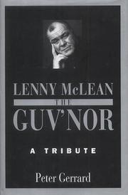 Cover of: Lenny McLean the Guv'nor: a tribute