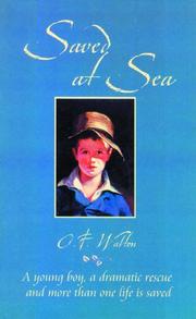 Cover of: Saved at Sea by Mrs. O. F. Walton