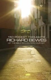 Cover of: 150 Pocket Thoughts by Richard Bewes