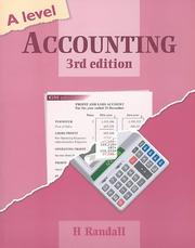 Cover of: Advanced Level Accounting (A Level)