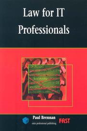 Cover of: Law for It Professionals