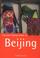 Cover of: The Rough Guide to Beijing 1