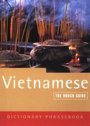 Cover of: The Rough Guide to Vietnamese Dictionary Phrasebook (Rough Guide Phrasebooks) | Lexus