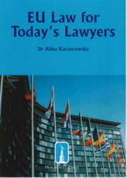 Cover of: EU law for today's lawyers