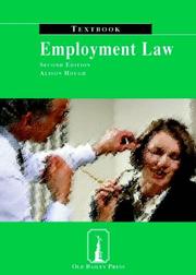 Cover of: Employment Law Textbook