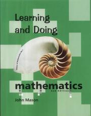 Cover of: Learning and Doing Mathematics